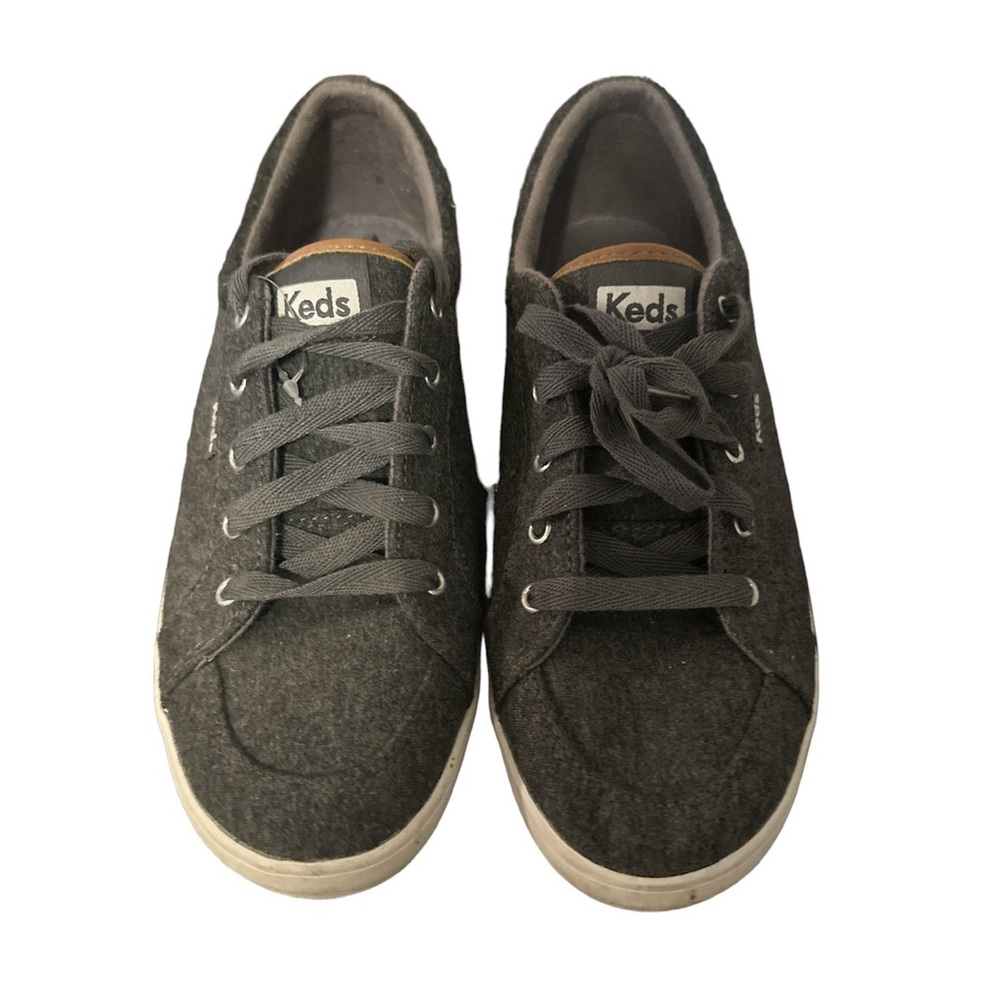 Keds Grey Fabric Sneakers